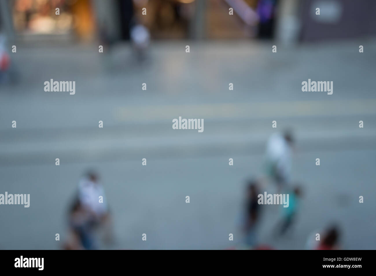 Blurred City and People Urban Scene Stock Photo - Alamy