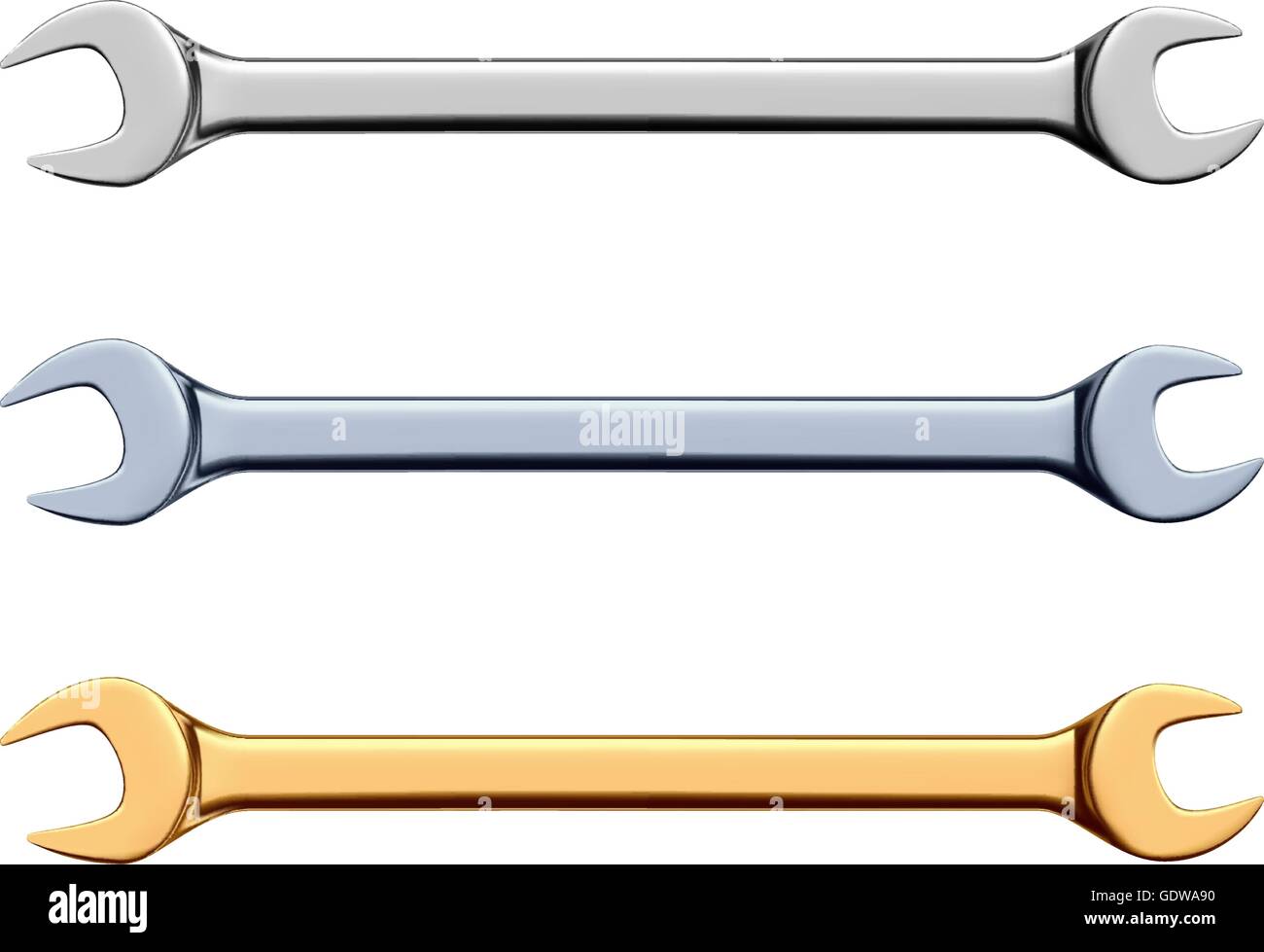 Open end wrench Stock Vector Image & Art Alamy