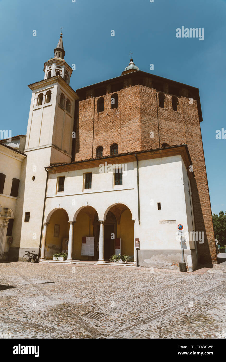 Church of Beata Vergine Incoronata - Sabbioneta, Lombardy, Italy Stock Photo