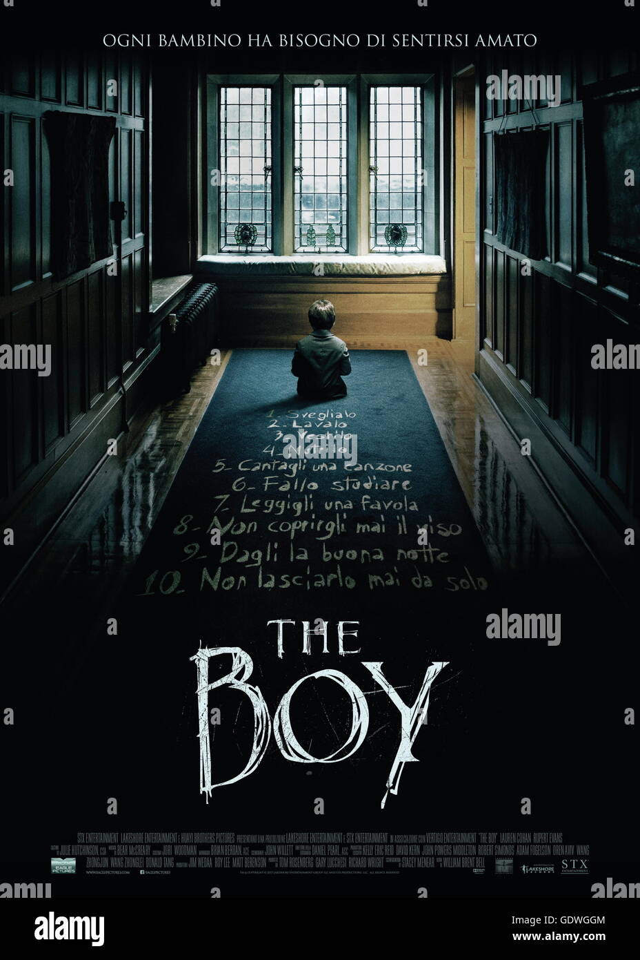The Bpy ELEASE DATE: January 22, 2016 TITLE: The Boy STUDIO: Lakeshore ...