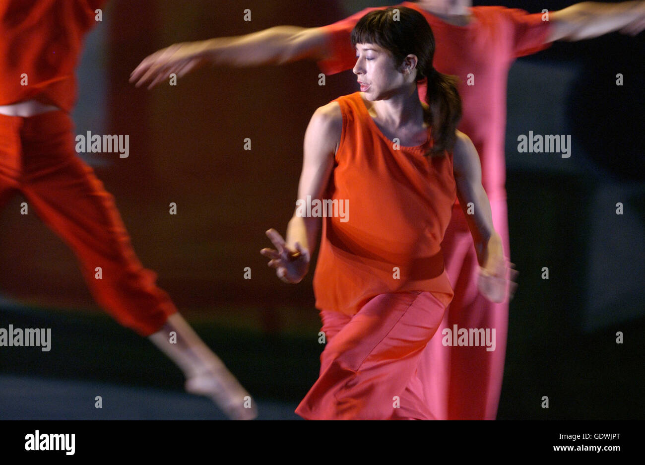 'Present Tense', Trisha Brown Dance Company Stock Photo