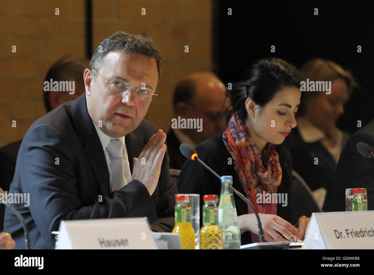 Plenary session of the German Islam Conference Stock Photo