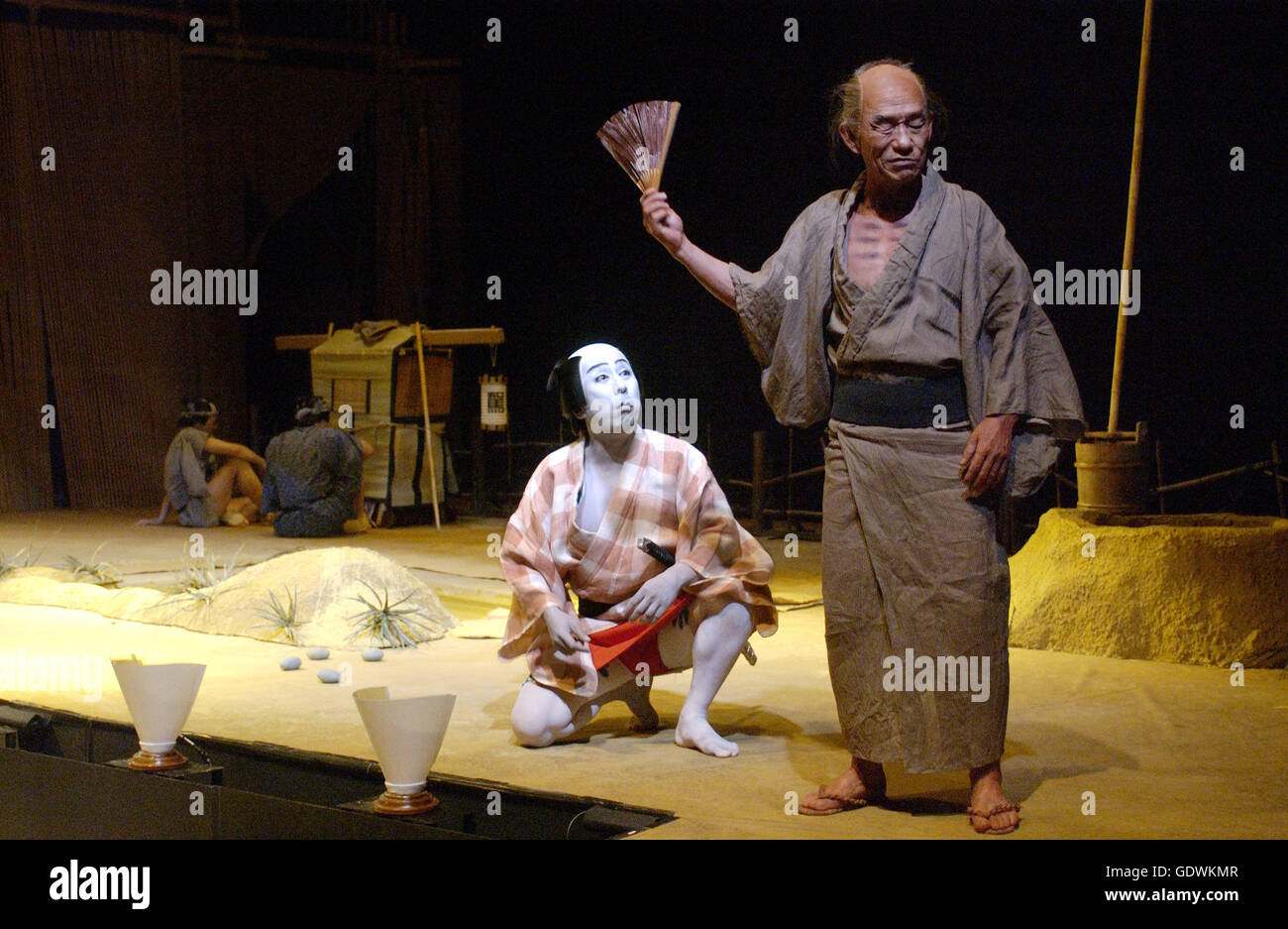 'Summer Festival: A Mirror of Osaka', Kabuki Theater Stock Photo