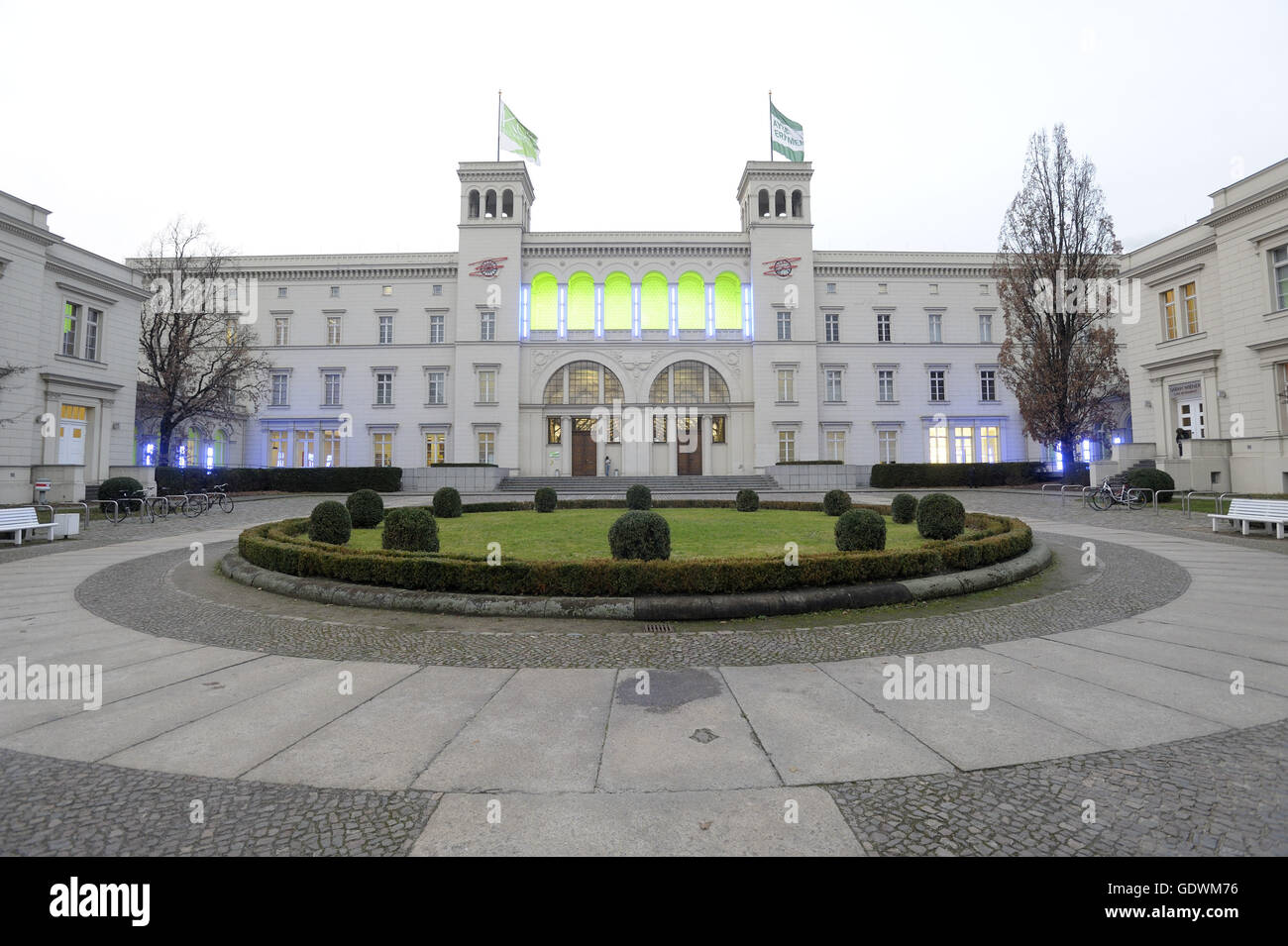 Hamburger Bahnhof - Museum fuer Gegenwart (Museum for Contemporary Art) in Berlin Stock Photo