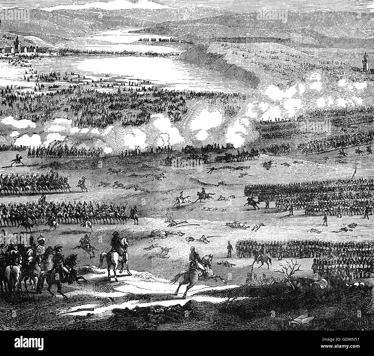 Napoleon battle of austerlitz Black and White Stock Photos & Images Alamy
