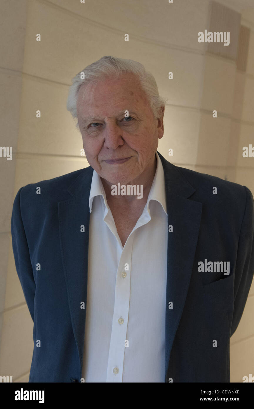 David Attenborough Stock Photo