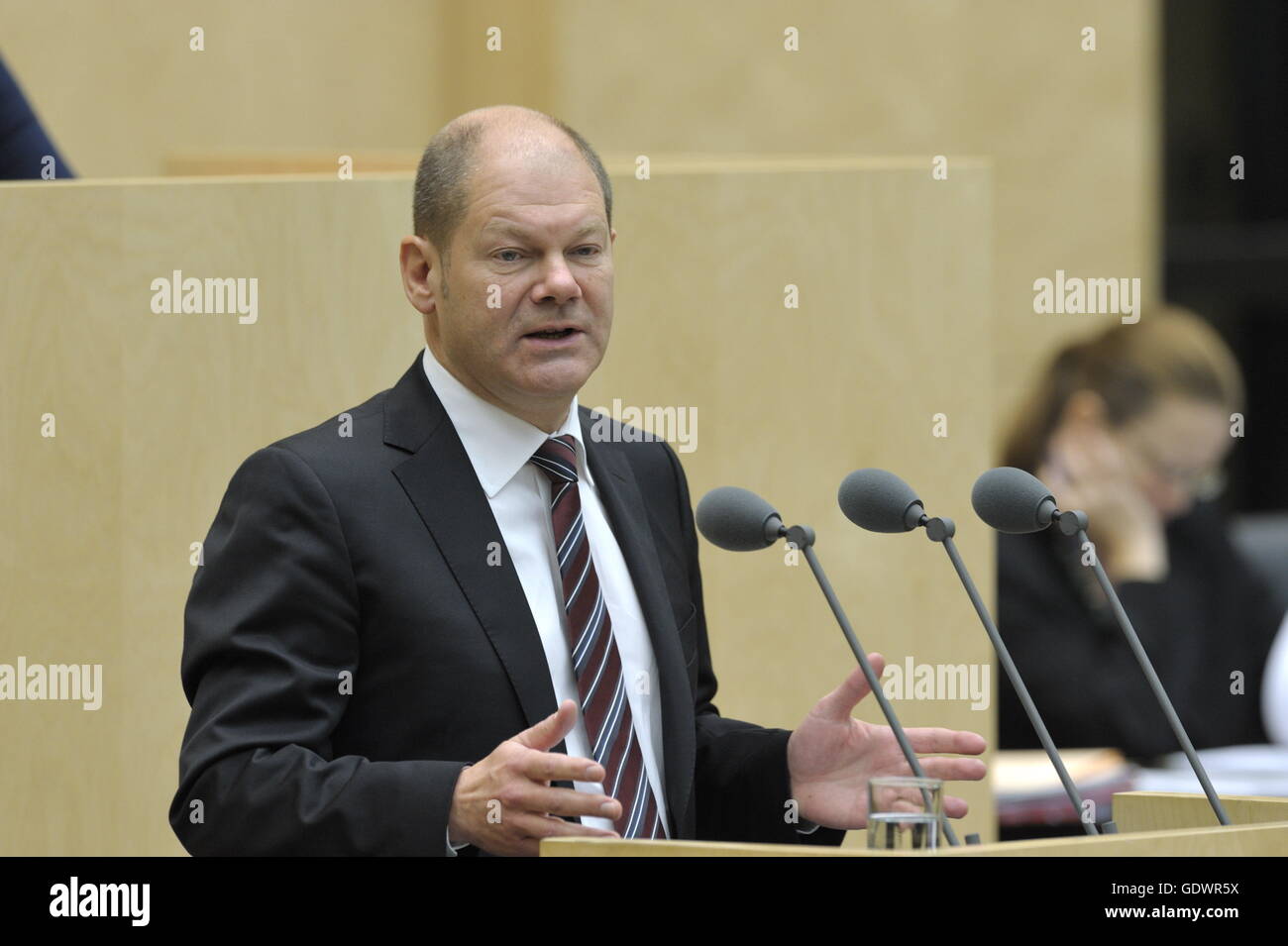 Olaf Scholz Stock Photo