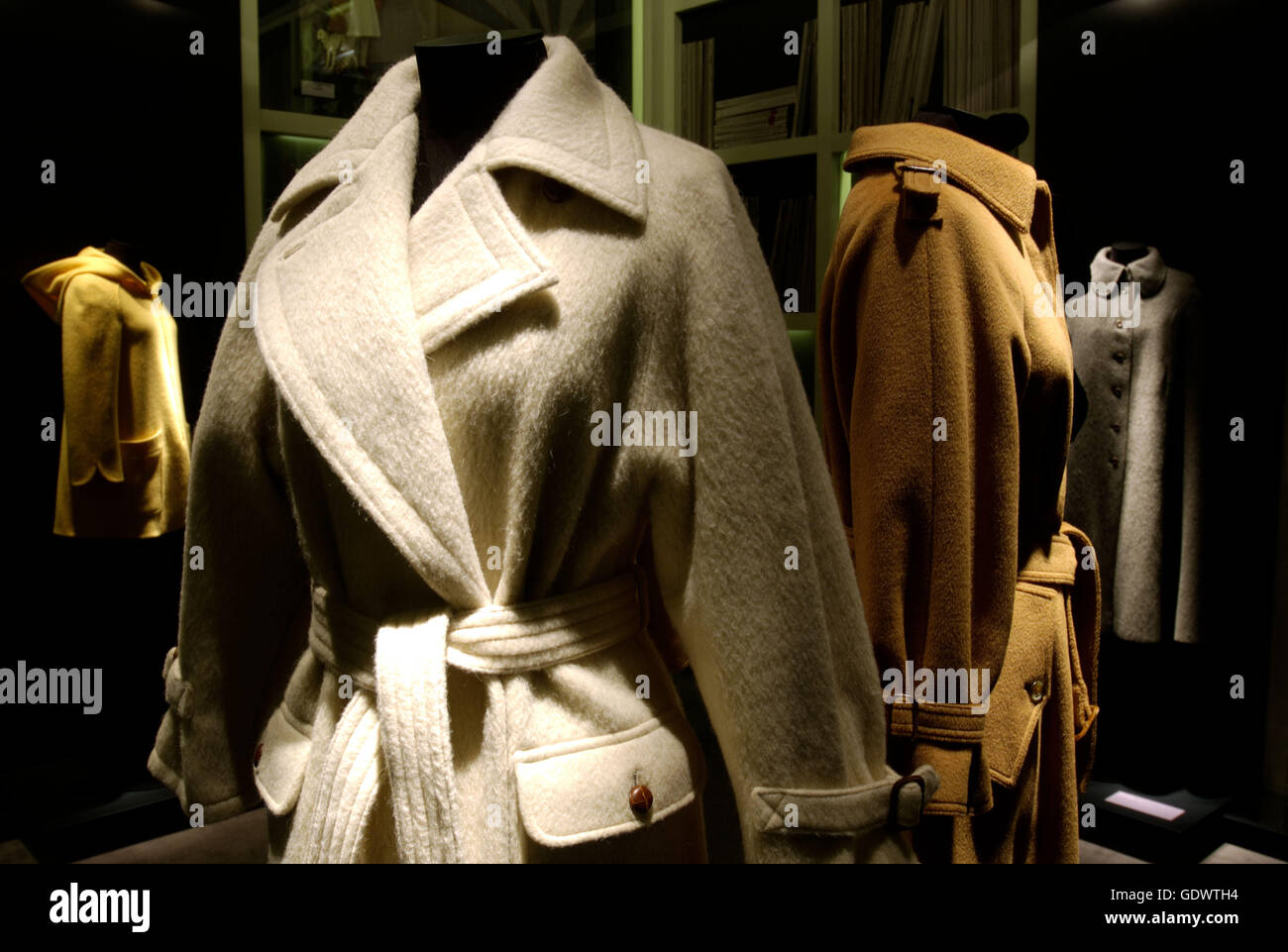 Coats Max Mara 55 Years Of Italian Fashion Stock Photo - 