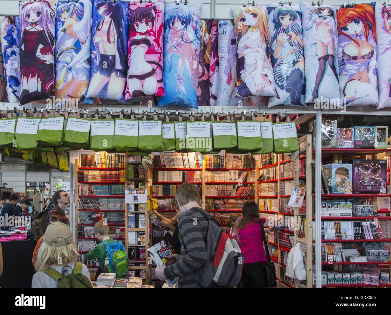 Manga Comic Convention Stock Photo - Alamy