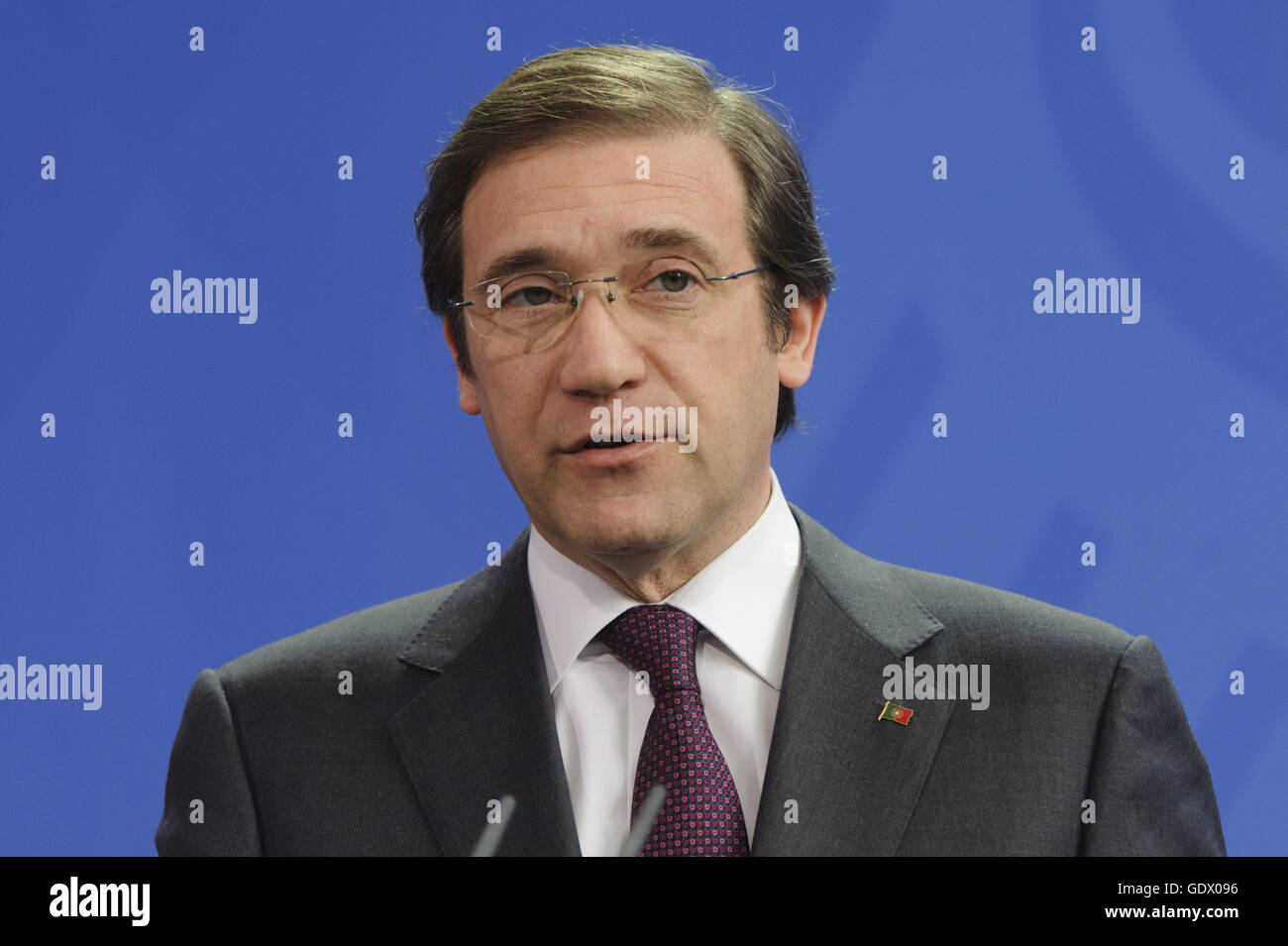 Pedro Passos Coelho Stock Photo Alamy