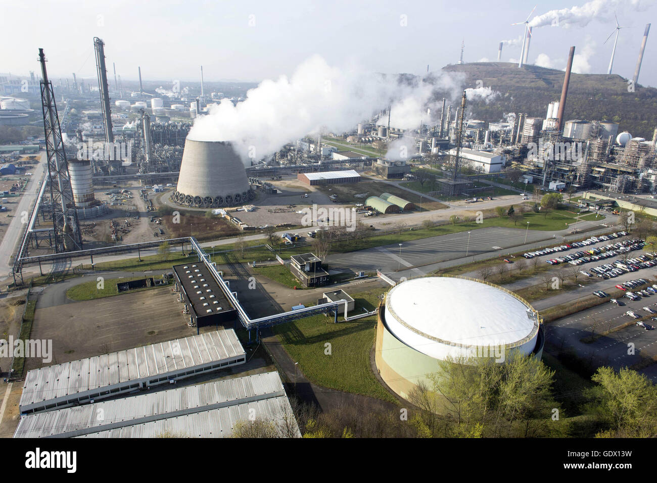 Bp Refinery In Gelsenkirchen Stock Photo Alamy