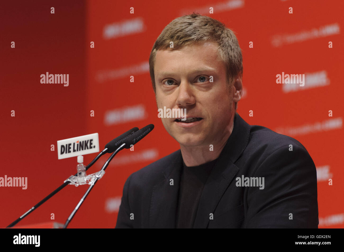 Martin Schirdewan in Berlin, Germany, 2014 Stock Photo