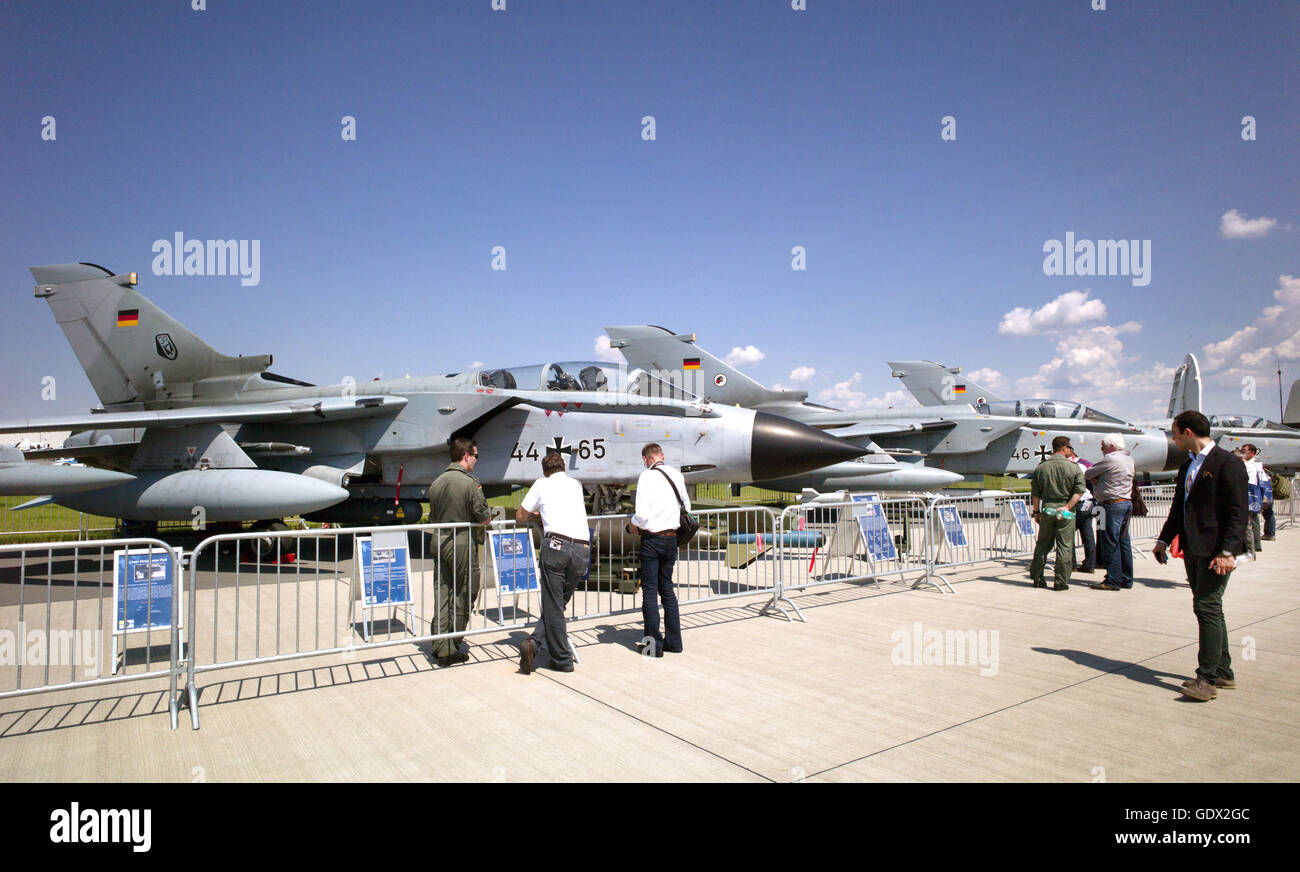 Tornado aircraft in Selchow, Germany, 2014 Stock Photo