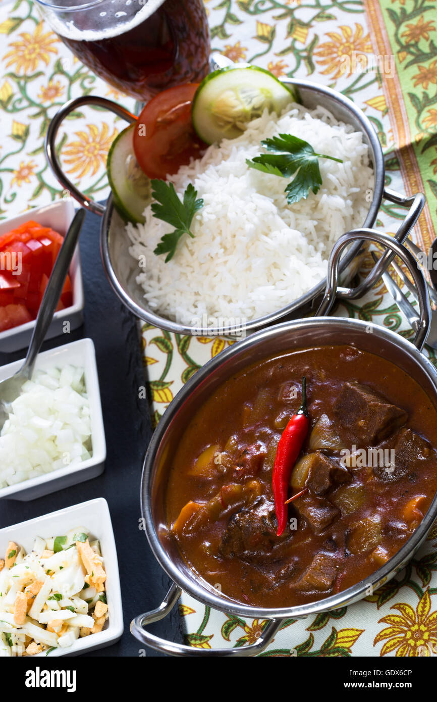 A Malaysian Indonesian Meal Of Beef Rendang Curry Rendang Daging