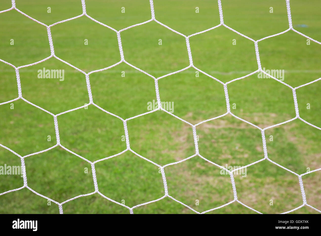 soccer goal nets Stock Photo - Alamy