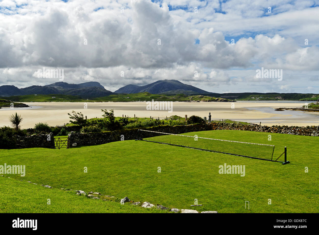 Baile-na-Cille on the Isle of Lewis, Outer Hebrides, Scotland Stock Photo