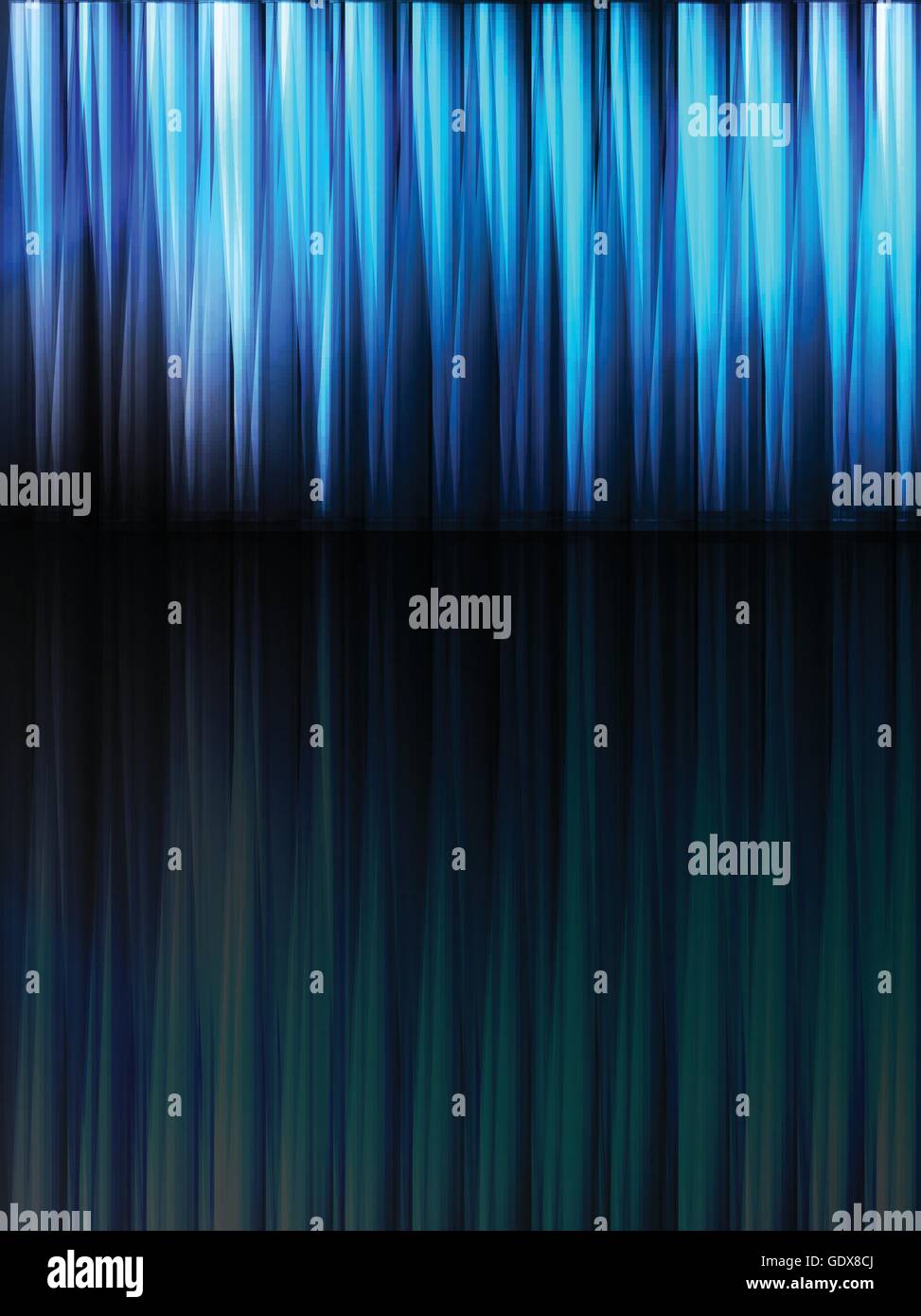 Blue abstract vector background concept with neon lines Stock Vector ...