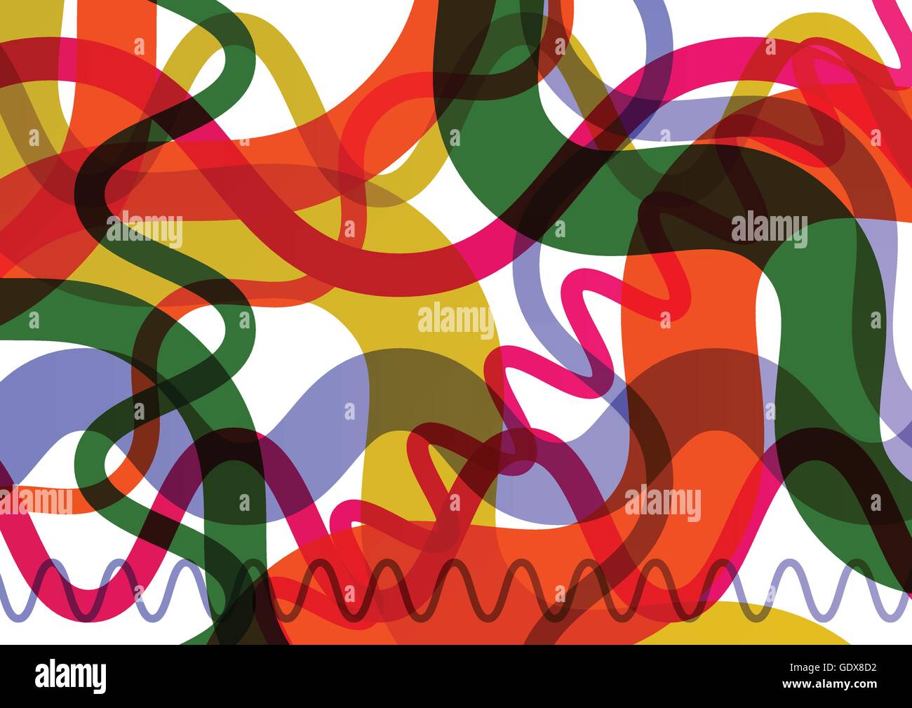 Abstract retro lines background vector concept for poster Stock Vector ...