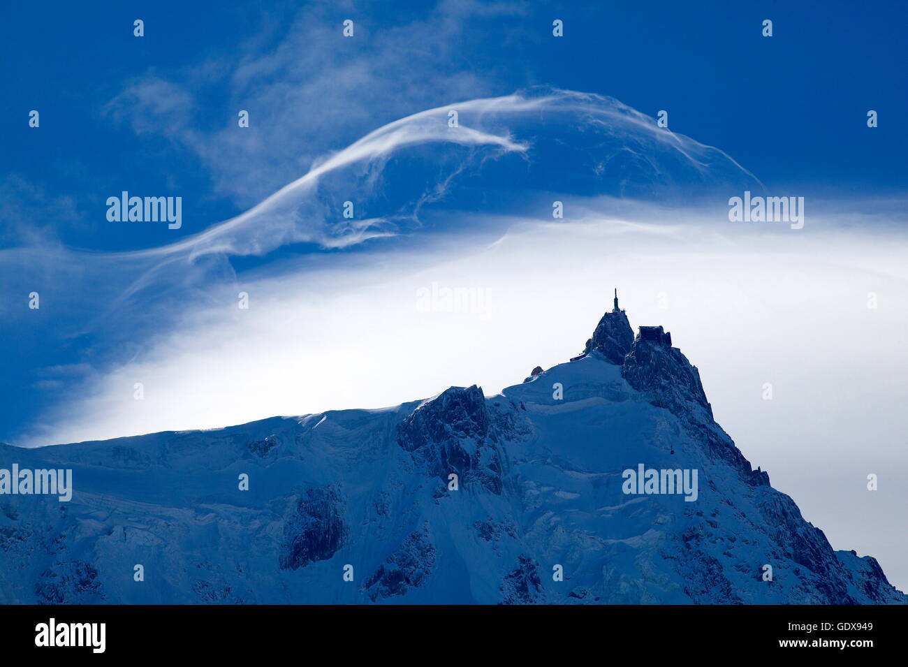 France aiguille du midi hi-res stock photography and images - Alamy
