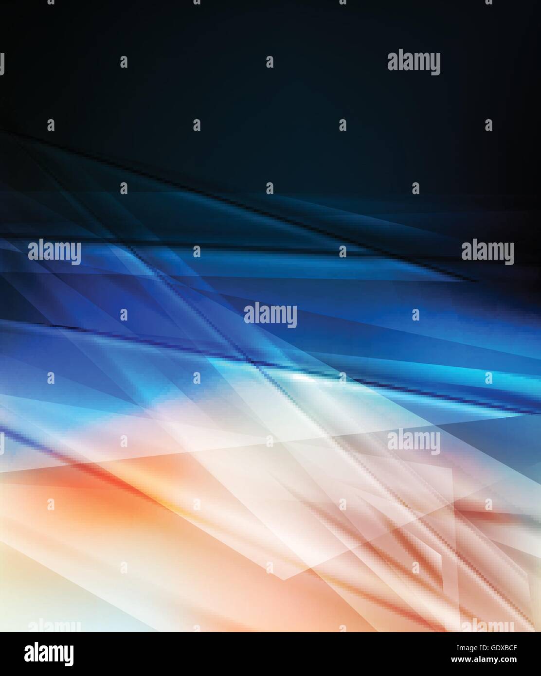 Abstract blue vector background neon template Stock Vector Image & Art ...
