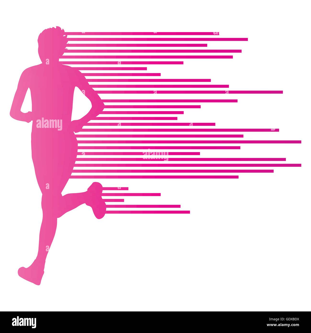Vector Silhouettes Of Running Women. Girl Runs And Casts A Shadow. Run,  Runner, Athlete Royalty Free SVG, Cliparts, Vectors, and Stock  Illustration. Image 58020975.