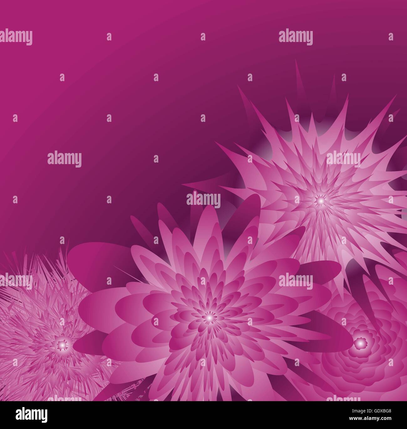 Flowers floral background vector for poster Stock Vector Image & Art