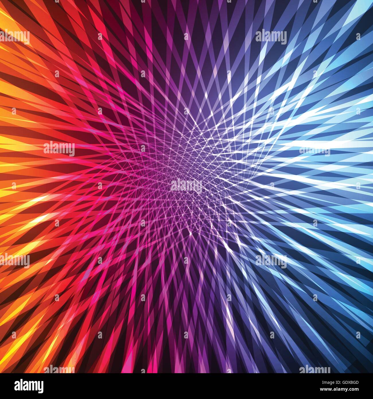 Dark abstract background neon lines Stock Vector Images - Alamy