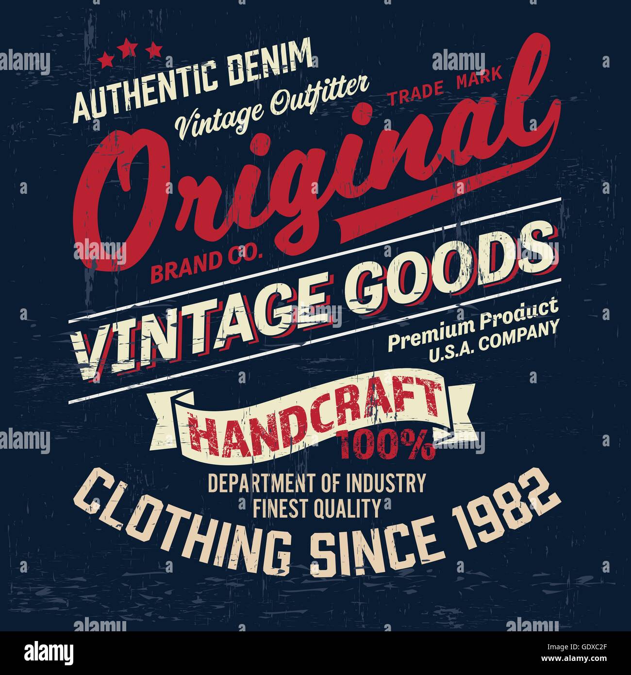 Vintage apparel brand online