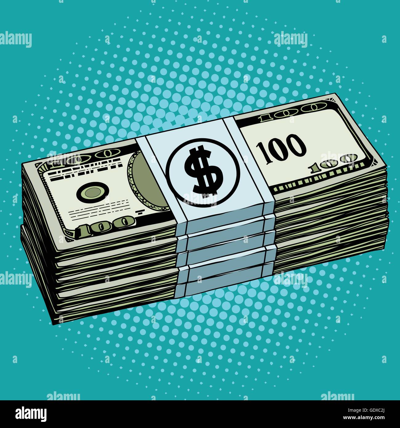 Money Dollars Cash Stock Vector Image & Art - Alamy