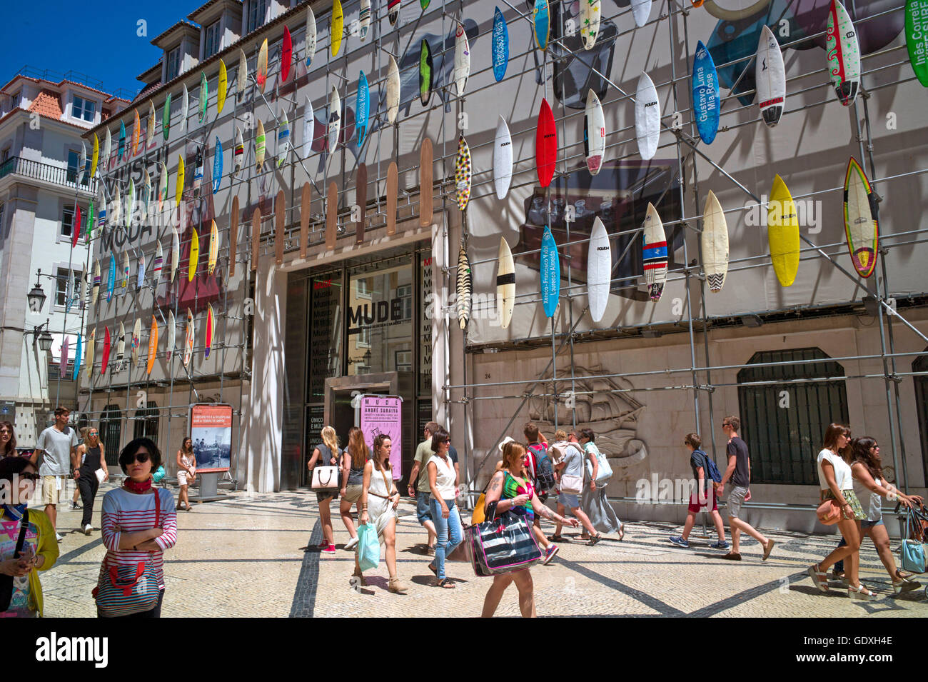 Musem MuDe in Lisbon, Portugal, 2014 Stock Photo