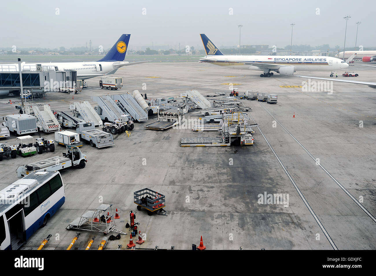 Indira Gandhi International Airport Stock Photo - Alamy