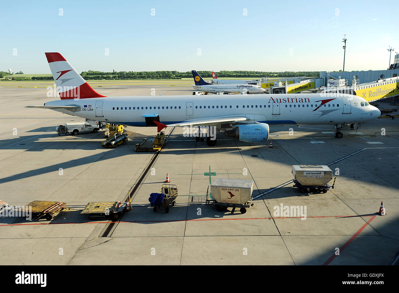 Vienna International Airport Stock Photo Alamy