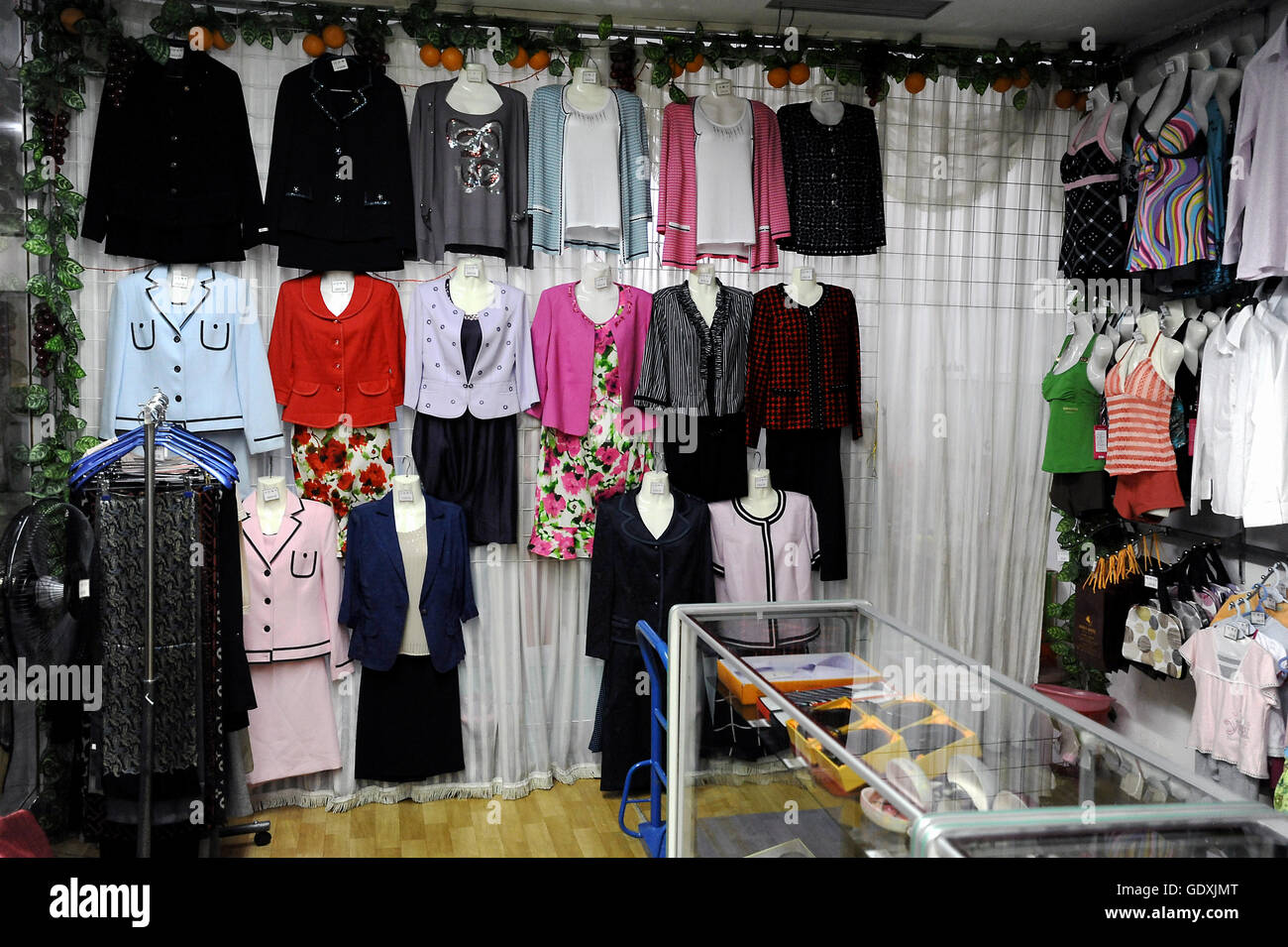 North Korean Fashion Stock Photo - Alamy