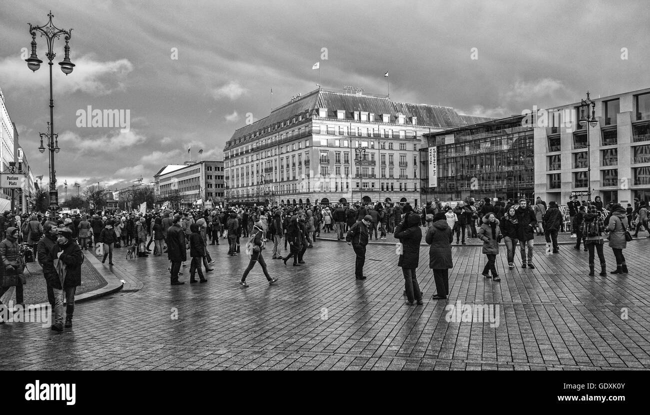 Pariser Platz Stock Photo