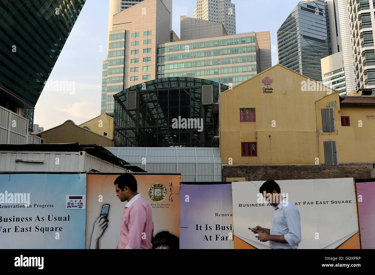 SINGAPORE. 2013. Downtown Stock Photo Alamy