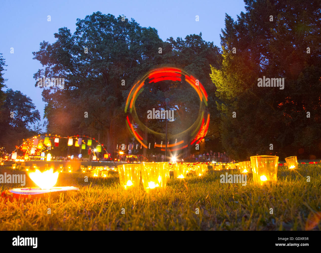 Salt and Light Festival in Bad Harzburg Stock Photo Alamy