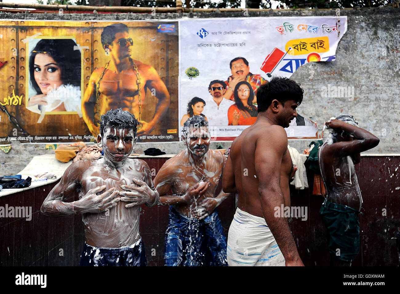 Communal taps hi-res stock photography and images - Alamy