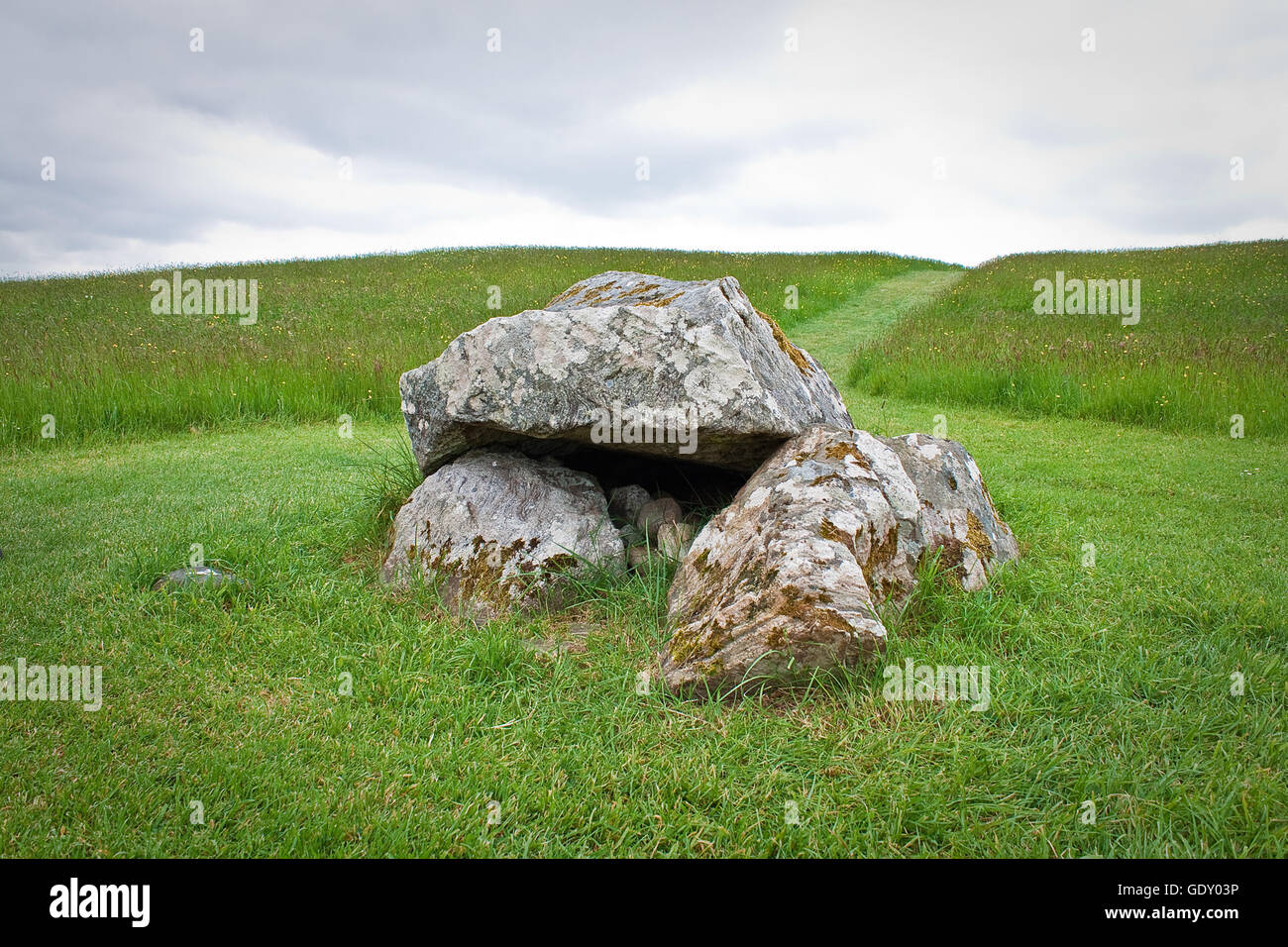 Boulder-burial in Ballyvackey