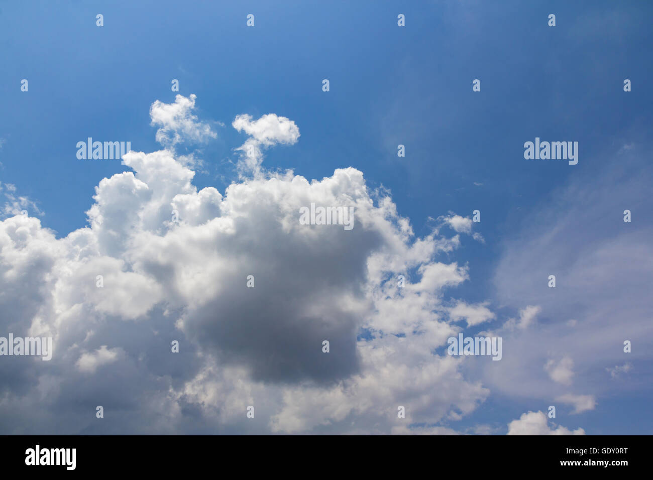 Landscape of Beautiful Clouds with blue sky Stock Photo - Alamy