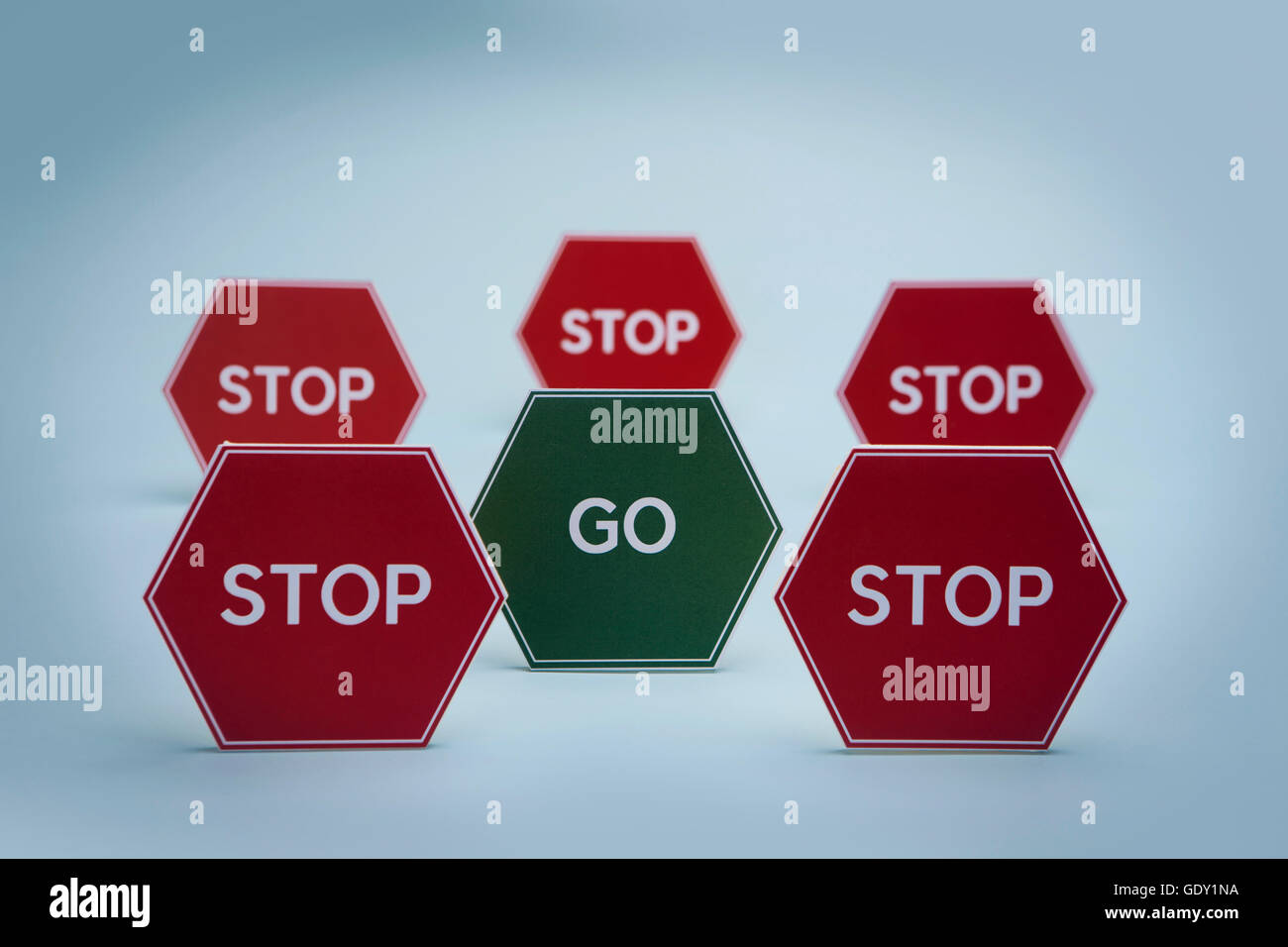 stop and go signs printable