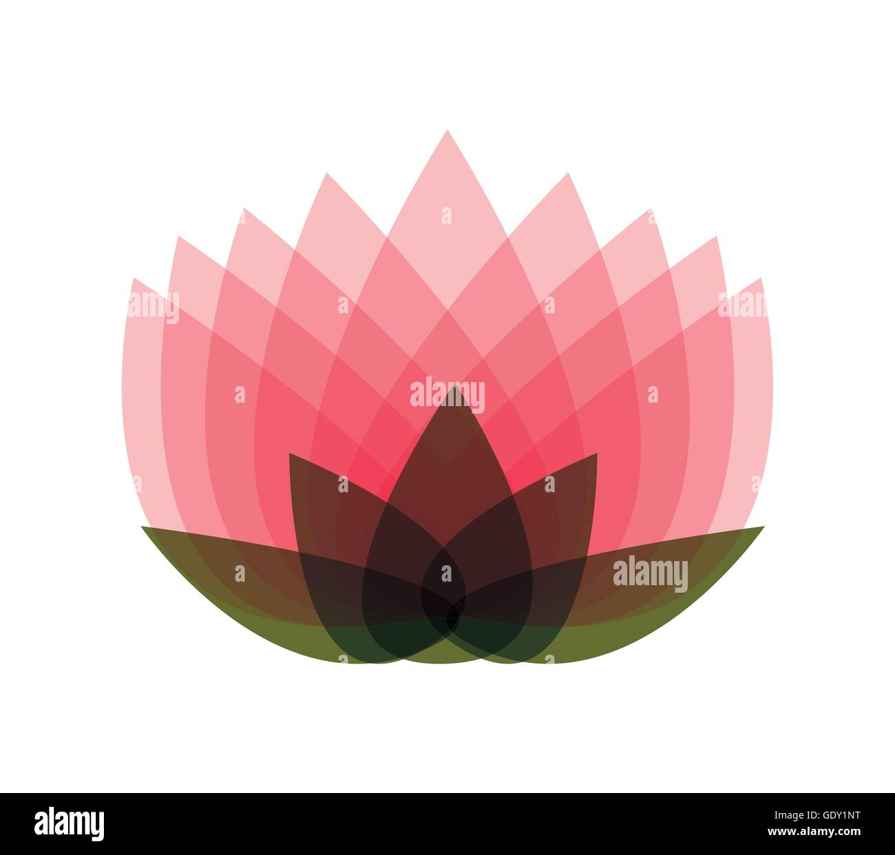 pink lotus flower isolated icon design Stock Vector Image & Art - Alamy