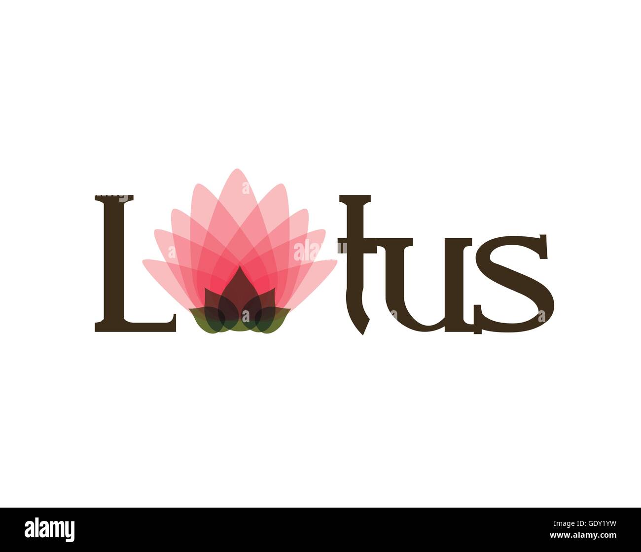 pink lotus flower isolated icon design Stock Vector Image & Art - Alamy