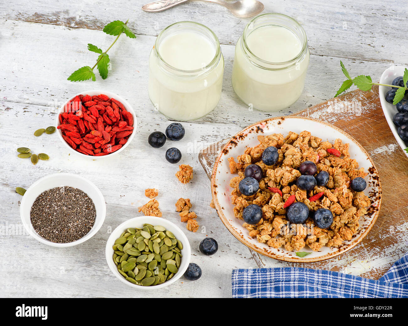 Healthy diet breakfast hi-res stock photography and images - Alamy