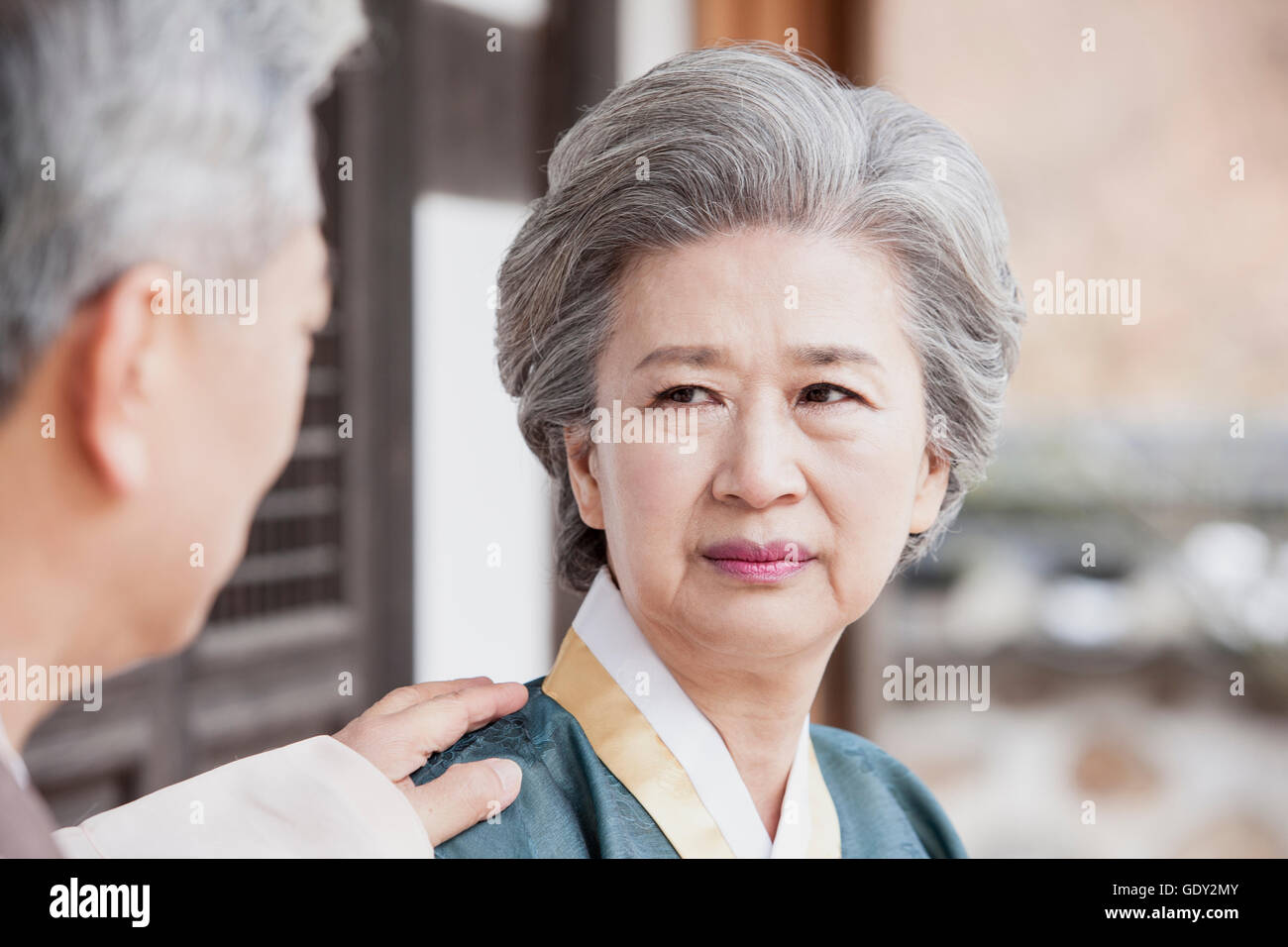 Elderly Korean Woman