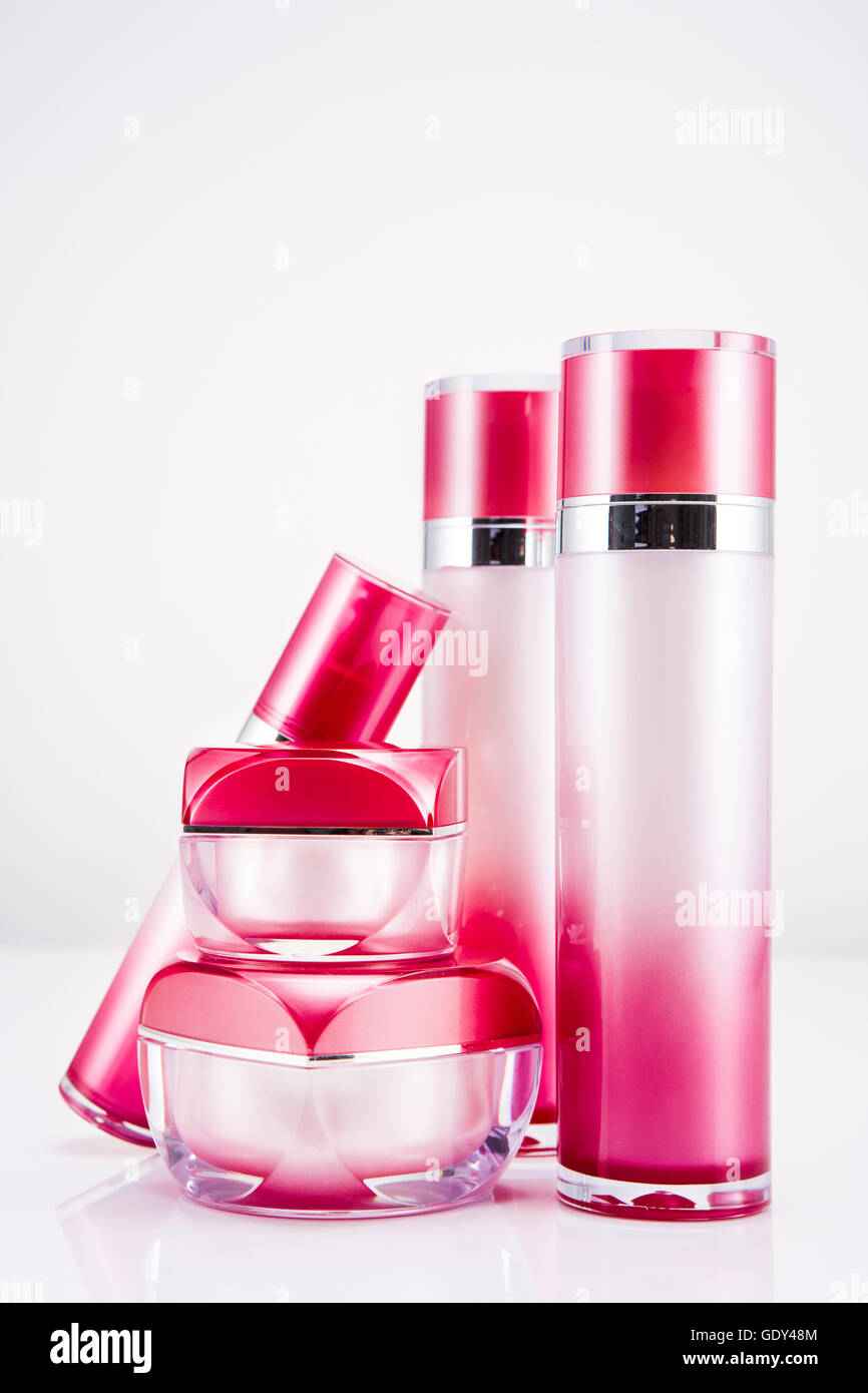 Set of cosmetics hi-res stock photography and images - Alamy