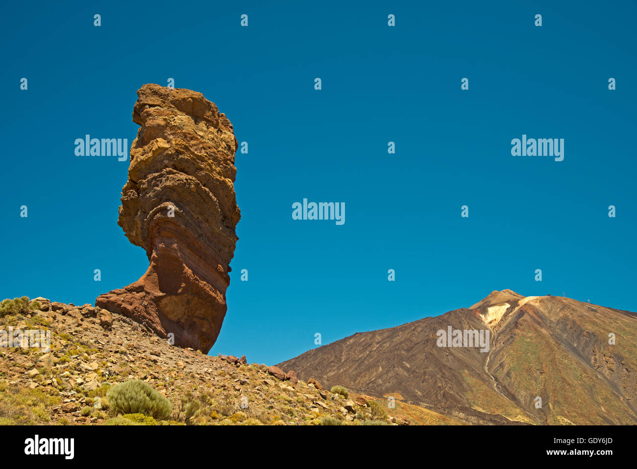 geography / travel, Spain, Tenerife, Roques de Garcia, rock formation ...