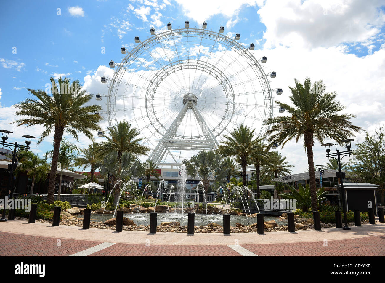 The Orlando Eye a 400ft observation wheel on International Drive in