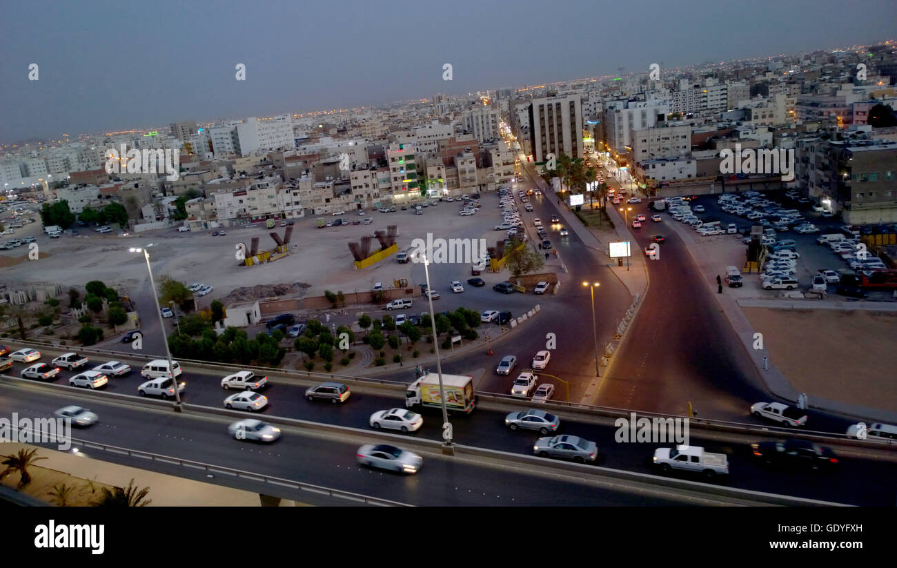 aerial-shot-of-the-city-of-medina-in-saudi-which-show-some-streets-and