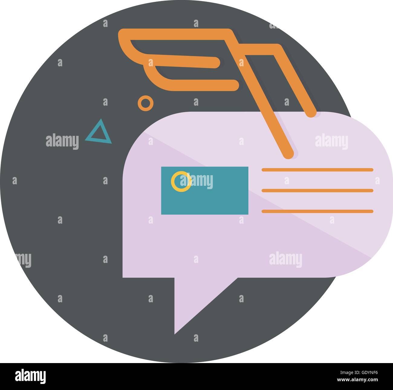 mail and communication icon Stock Vector Image & Art - Alamy