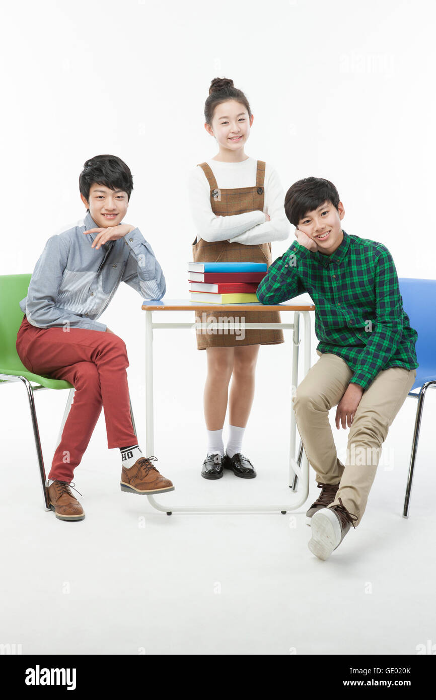 Two korean boys hi-res stock photography and images - Alamy